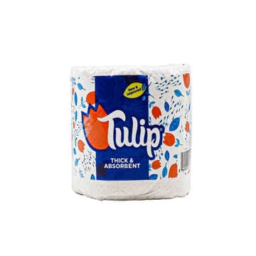 Picture of TULIP ROLL TISSUE WHITE BIGGER 