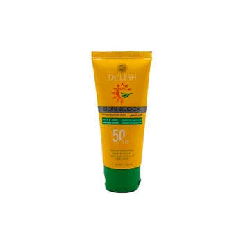 Picture of DELESH SUN BLOCK 50 SPF 100 ML