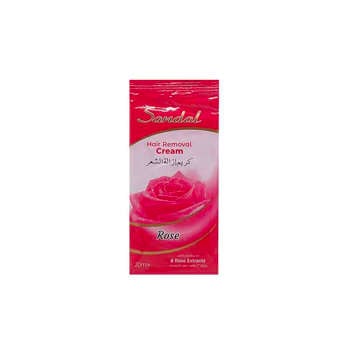 Picture of SANDAL HAIR REMOVAL CREAM JOJOBA OIL & ROSE EXTRACTS SACHET 20 ML