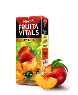Picture of NESTLE JUICE  FRUITA VITALS PEACH 200  ML 