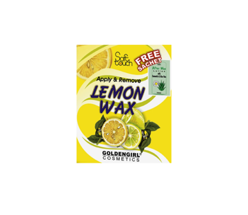 Picture of SOFT TOUCH GOLDENGIRL HAIR REMOVAL CREAM LEMON WAX 125 GM PCS 