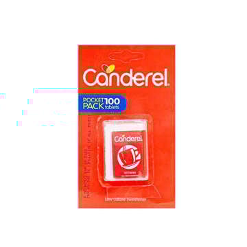 Picture of CANDEREL GRANULAR LOW CALORIE SWEETENER 100 TABLETS 