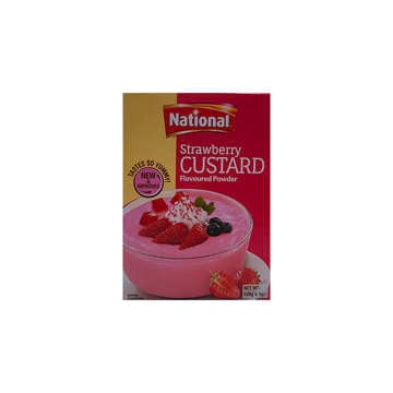 Picture of NATIONAL CUSTARD POWDER  STRAWBERRY 120  GM 