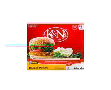 Picture of K&N'S BURGER PATTIES   1070 GM ECONOMY PACK PCS 