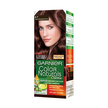 Picture of GARNIER COLOR NATURALS 6.7 PURE CHOCOLATE BROWN 