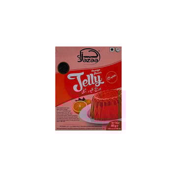 Picture of AL JAZAA ORANGE FLAVOR JELLY 80 GM