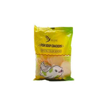 Picture of AUK FOODS CRYSTAL COLOR BORDER FISH CRACKERS 200 GM