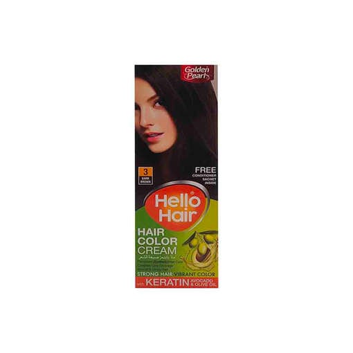 Picture of GOLDEN PEARL DARK BROWN HELLO HAIR HAIR COLOR NO.3