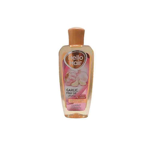Picture of HAIR OIL GARLIC GOLDEN PEARL HELLO HAIR 200 ML