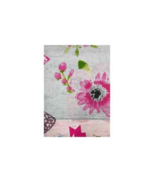 Picture of KW BED SHEET SET DOUBLE PARIS MON AMOUR PRINTED MULTI COLOR (POLY COTTON)