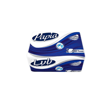 Picture of PAPIA TISSUE  SILKY SOFTNESS  500 x 2 PLY PCS 