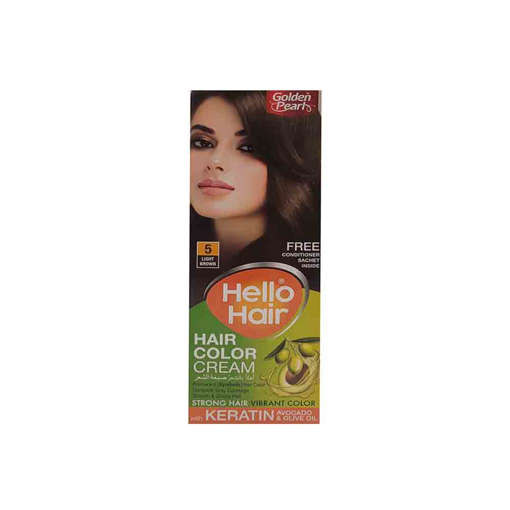 GOLDEN PEARL HELLO HAIR LIGHT BROWN HAIR COLOR NO.5 | Kingsway